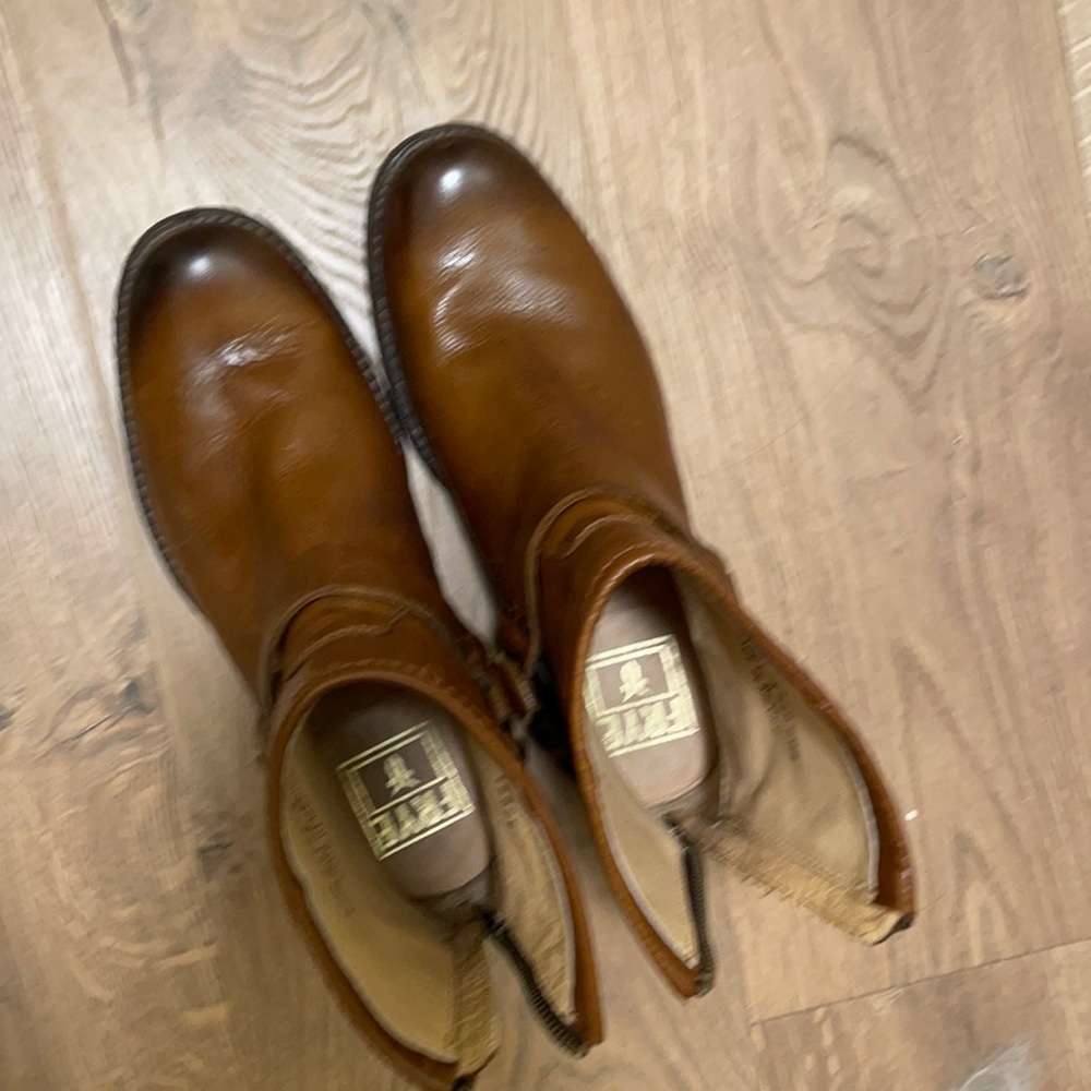 FRYE LEATHER RIDING BOOTS - Picture 3 of 6